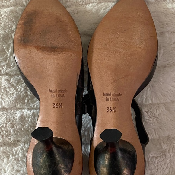 Cydwoq Vintage. “Sidewalk”, small heel leather poi - Picture 8 of 8